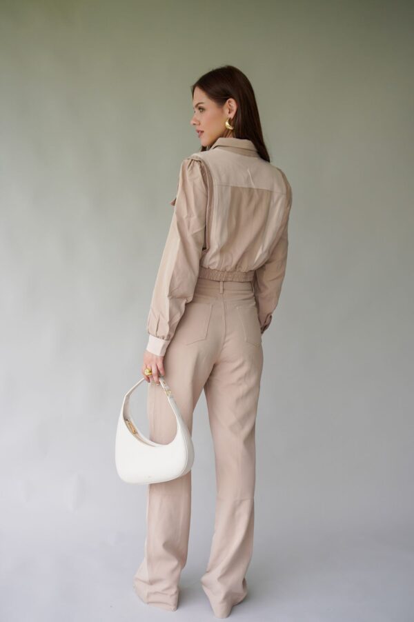 SET CHAMARRA DUO BEIGE - Imagen 3