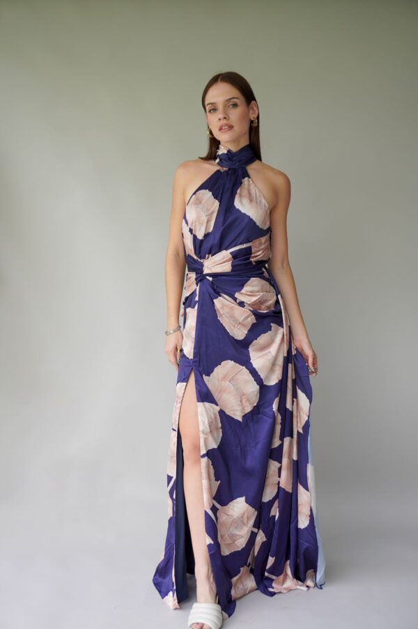 VESTIDO HOJAS DORADAS - Imagen 2