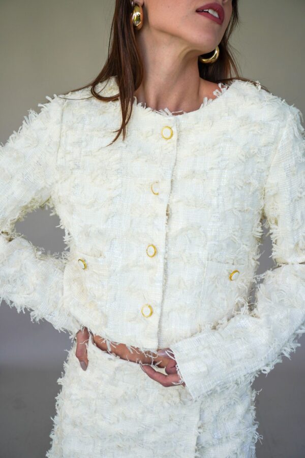 set falda short  beige - Imagen 4