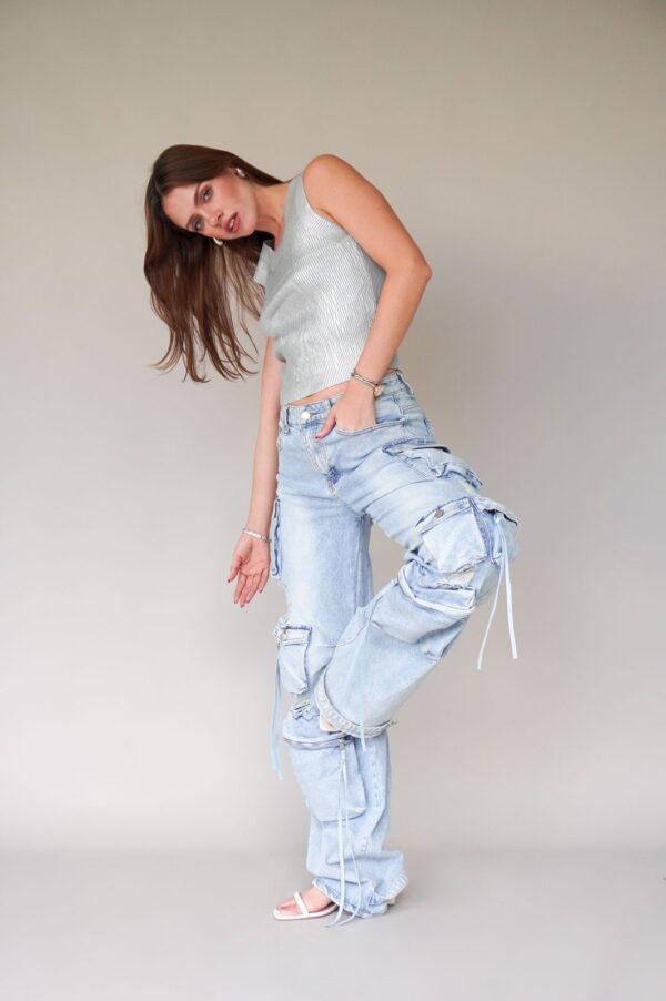PANTALON MEZCLILLA BOLSAS - Imagen 4