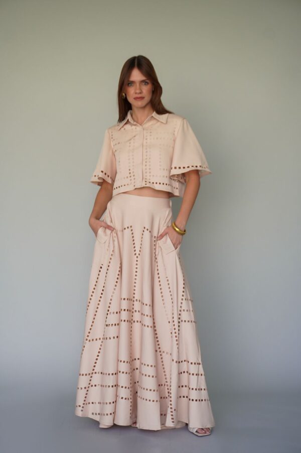 SET CUADROS BEIGE